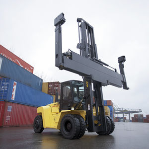 empty container handler / with side-lift spreader