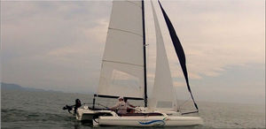 trimaran / coastal racing / open transom