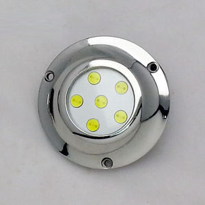 underwater yacht light / LED / surface-mount