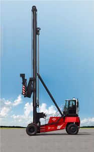 empty container handler / with side-lift spreader