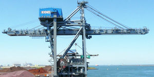 grab ship unloader / gantry type