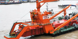 special vessel / cutter-suction dredge