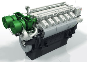 medium-speed ship engine / diesel
