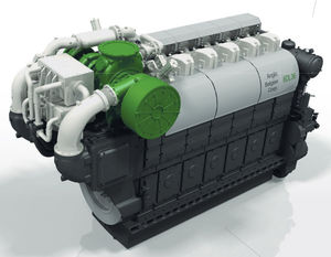 medium-speed ship engine / diesel