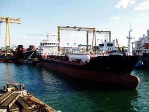 chemical tanker cargo ship