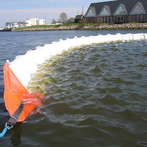pollution control boom / floating / sheltered waters