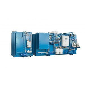 wastewater treatment system / for ships / biological / membrane