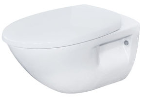 marine toilet / vacuum / wall-mounted