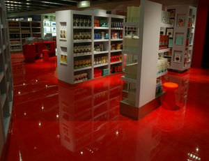 ship floor covering / epoxy / stone resin