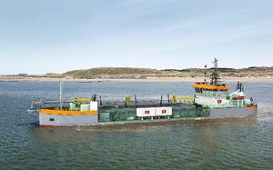 trailing suction hopper dredger special vessel