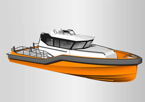 ship MOB boat / hydro-jet / inboard / aluminum