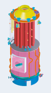 steam ships boiler / water tube type