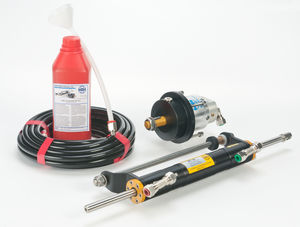 boat steering / outboard motor / hydraulic