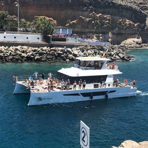 catamaran motor yacht / charter / flybridge