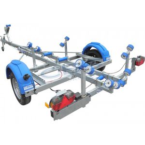 road trailer / for boats / roller