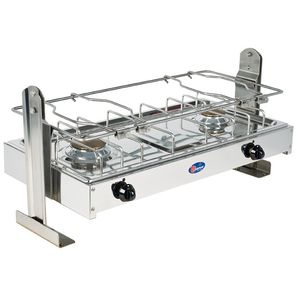 gas stove / for boats / two-burner