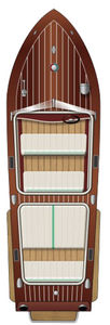 inboard runabout / dual-console / classic / 8-person max.
