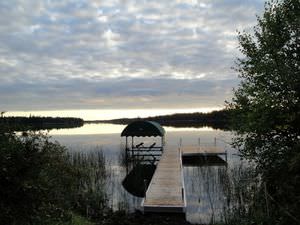 boat shelter / lift mounted