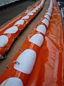 pollution control boom / floating / absorbent