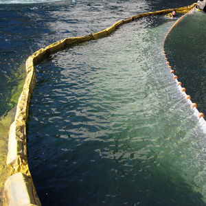 pollution control boom / floating / sheltered waters / river