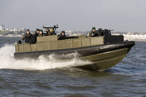 military boat / inboard waterjet / rigid hull inflatable boat