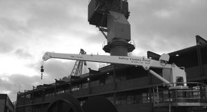 ship crane / telescopic / articulated
