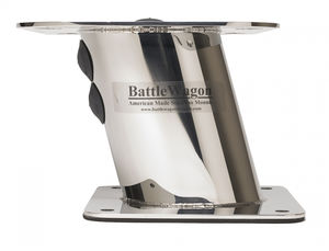 radar antenna mount / stainless steel / custom