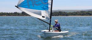 single-handed sailing dinghy / recreational / catboat