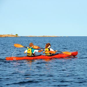 folding kayak / performance touring / recreational / sea