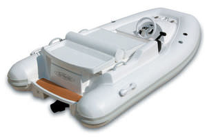 hydro-jet inflatable boat / rigid / center console