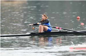 racing rowing boat / single scull