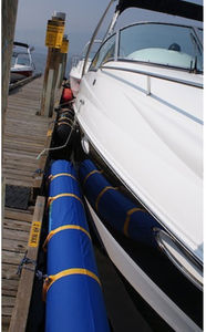 boat fender / cylindrical / inflatable