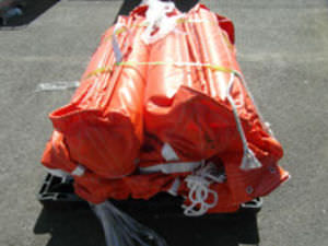 pollution control boom / rigid-float