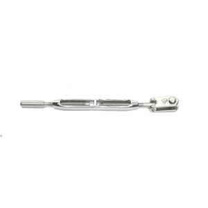 open-body turnbuckle / articulated toggle / crimp / for sailboats