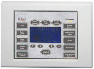 boat monitoring and control panel / for yachts