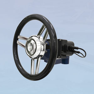 boat steering / electro-hydraulic / mechanical / power