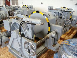 ship winch / towing / electric drive