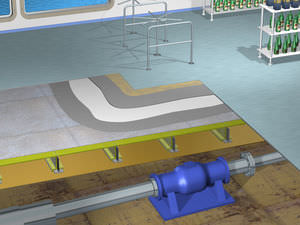 ship floor covering / soundproofing