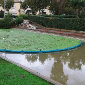 pollution control boom / permanent / floating / sheltered waters