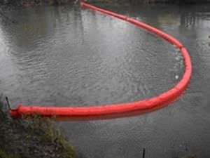 pollution control boom / floating / sheltered waters