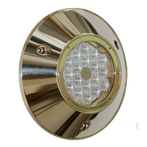 underwater boat light / LED / surface-mount / bronze