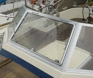 windshield / for boats