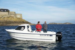 outboard day fishing boat / 6-person max.