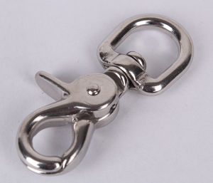 snap shackle with swivel / quick-release / multi-purpose