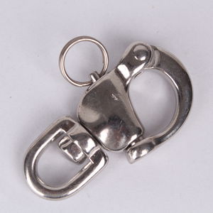 sailboat snap shackle with swivel / quick-release / multi-purpose