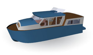 inboard cabin cruiser / hard-top / classic