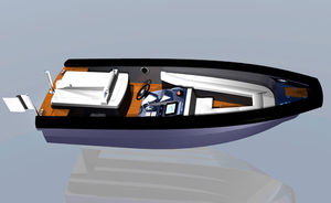 inboard small boat / side console / yacht tender