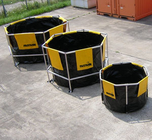 liquid tank / temporary storage / with frame