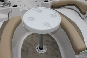 outboard deck boat / sport-fishing / 12-person max.