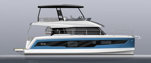 catamaran express cruiser / inboard / flybridge / IPS
